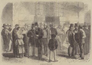 ローマの新聞事務所 作： Gustave Janet